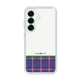 スリムプロテクションケース［ CASEPLAY Tartan Check - Purple ］