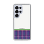 スリムプロテクションケース［ CASEPLAY Tartan Check - Purple ］