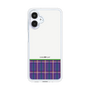 スリムプロテクションケース［ CASEPLAY Tartan Check - Purple ］