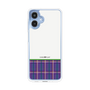 スリムプロテクションケース［ CASEPLAY Tartan Check - Purple ］