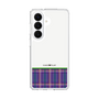 スリムプロテクションケース［ CASEPLAY Tartan Check - Purple ］