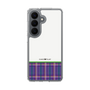 スリムプロテクションケース［ CASEPLAY Tartan Check - Purple ］