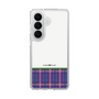 スリムプロテクションケース［ CASEPLAY Tartan Check - Purple ］
