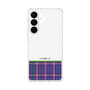 スリムプロテクションケース［ CASEPLAY Tartan Check - Purple ］