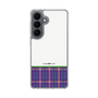スリムプロテクションケース［ CASEPLAY Tartan Check - Purple ］