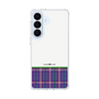 スリムプロテクションケース［ CASEPLAY Tartan Check - Purple ］
