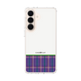 スリムプロテクションケース［ CASEPLAY Tartan Check - Purple ］