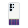 スリムプロテクションケース［ CASEPLAY Tartan Check - Purple ］