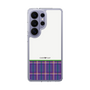 スリムプロテクションケース［ CASEPLAY Tartan Check - Purple ］