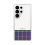 スリムプロテクションケース［ CASEPLAY Tartan Check - Purple ］