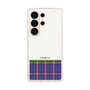 スリムプロテクションケース［ CASEPLAY Tartan Check - Purple ］