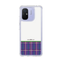 スリムプロテクションケース［ CASEPLAY Tartan Check - Purple ］