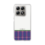 スリムプロテクションケース［ CASEPLAY Tartan Check - Purple ］