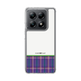 スリムプロテクションケース［ CASEPLAY Tartan Check - Purple ］