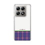 スリムプロテクションケース［ CASEPLAY Tartan Check - Purple ］