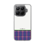 スリムプロテクションケース［ CASEPLAY Tartan Check - Purple ］