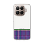 スリムプロテクションケース［ CASEPLAY Tartan Check - Purple ］