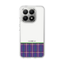 スリムプロテクションケース［ CASEPLAY Tartan Check - Purple ］