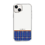 スリムプロテクションケース［ CASEPLAY Tartan Check - Blue ］