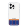 スリムプロテクションケース［ CASEPLAY Tartan Check - Blue ］