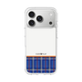 スリムプロテクションケース［ CASEPLAY Tartan Check - Blue ］