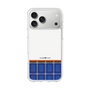 スリムプロテクションケース［ CASEPLAY Tartan Check - Blue ］