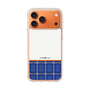 スリムプロテクションケース［ CASEPLAY Tartan Check - Blue ］