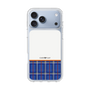 スリムプロテクションケース［ CASEPLAY Tartan Check - Blue ］