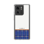 スリムプロテクションケース［ CASEPLAY Tartan Check - Blue ］