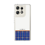 スリムプロテクションケース［ CASEPLAY Tartan Check - Blue ］