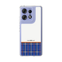 スリムプロテクションケース［ CASEPLAY Tartan Check - Blue ］