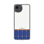スリムプロテクションケース［ CASEPLAY Tartan Check - Blue ］