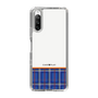 スリムプロテクションケース［ CASEPLAY Tartan Check - Blue ］