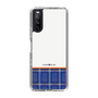 スリムプロテクションケース［ CASEPLAY Tartan Check - Blue ］