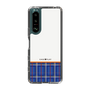 スリムプロテクションケース［ CASEPLAY Tartan Check - Blue ］