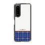 スリムプロテクションケース［ CASEPLAY Tartan Check - Blue ］