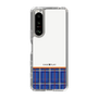 スリムプロテクションケース［ CASEPLAY Tartan Check - Blue ］