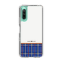 スリムプロテクションケース［ CASEPLAY Tartan Check - Blue ］