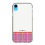 スリムプロテクションケース［ CASEPLAY Tartan Check - Pink ］