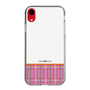 スリムプロテクションケース［ CASEPLAY Tartan Check - Pink ］