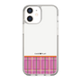 スリムプロテクションケース［ CASEPLAY Tartan Check - Pink ］