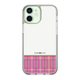 スリムプロテクションケース［ CASEPLAY Tartan Check - Pink ］