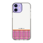 スリムプロテクションケース［ CASEPLAY Tartan Check - Pink ］