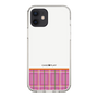 スリムプロテクションケース［ CASEPLAY Tartan Check - Pink ］