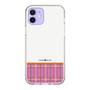 スリムプロテクションケース［ CASEPLAY Tartan Check - Pink ］