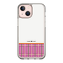 スリムプロテクションケース［ CASEPLAY Tartan Check - Pink ］