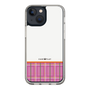 スリムプロテクションケース［ CASEPLAY Tartan Check - Pink ］