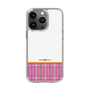 スリムプロテクションケース［ CASEPLAY Tartan Check - Pink ］