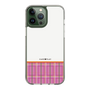 スリムプロテクションケース［ CASEPLAY Tartan Check - Pink ］