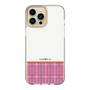 スリムプロテクションケース［ CASEPLAY Tartan Check - Pink ］